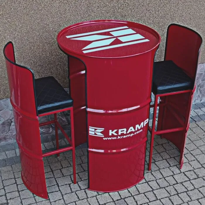 Varil Masa ve Bar Sandalye Takımı