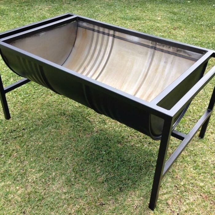 Yatay Kesim Varil Ateş Çukuru