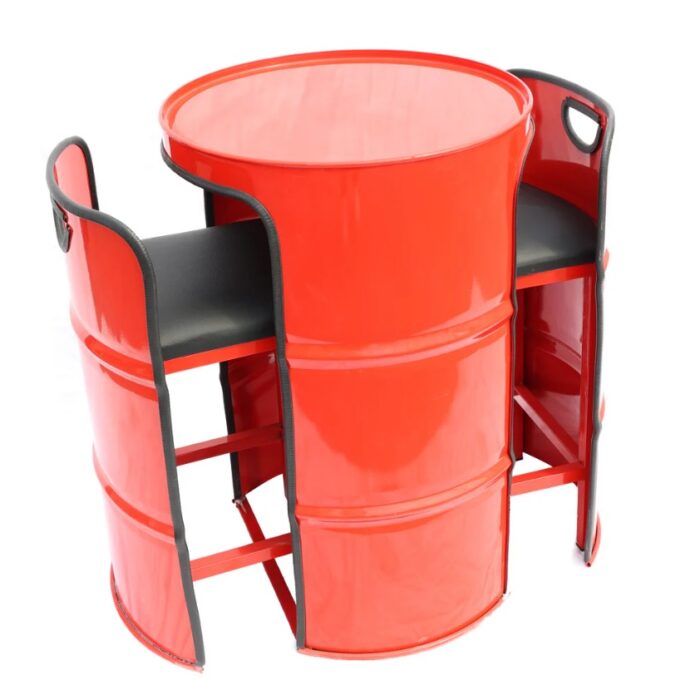 Varil Bistro Oturma Grubu İki Kişilik